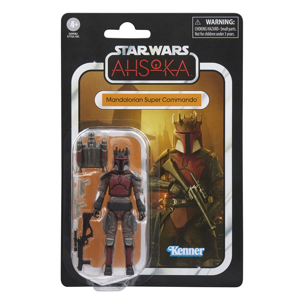 Star Wars: Ahsoka Vintage Collection Action Figuur Mandalorian Super Commando 10 cm