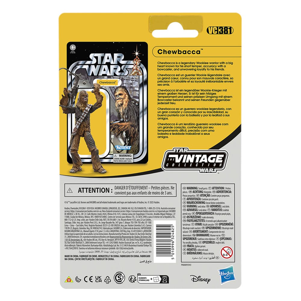 Star Wars Episode IV Vintage Collectie Actiefiguur Chewbacca 10 cm