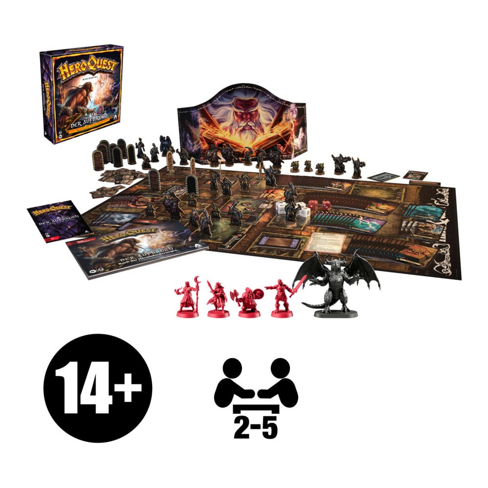 HeroQuest Board Game der Aufbruch *Duitse versie *