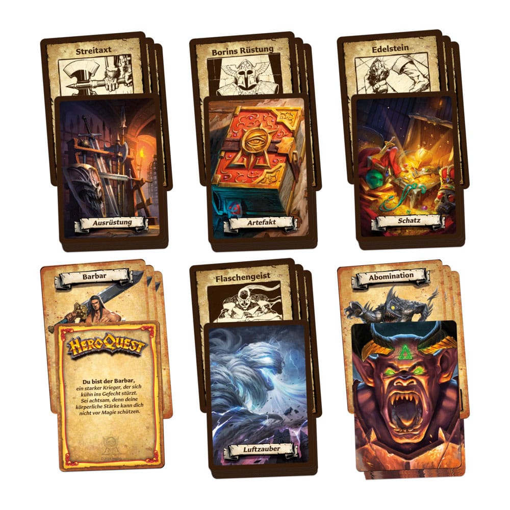 HeroQuest Board Game der Aufbruch *Duitse versie *