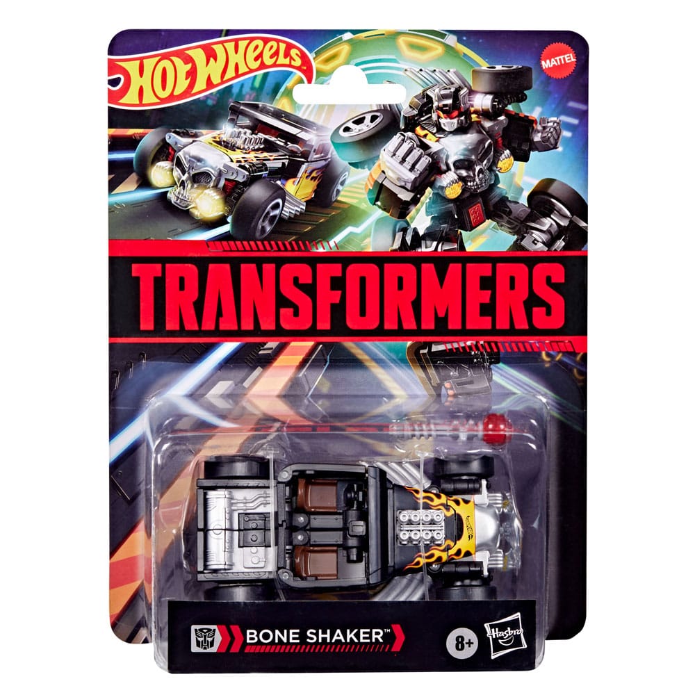 Hot Wheels x Transformers Actiefiguur Bone Shaker 12 cm