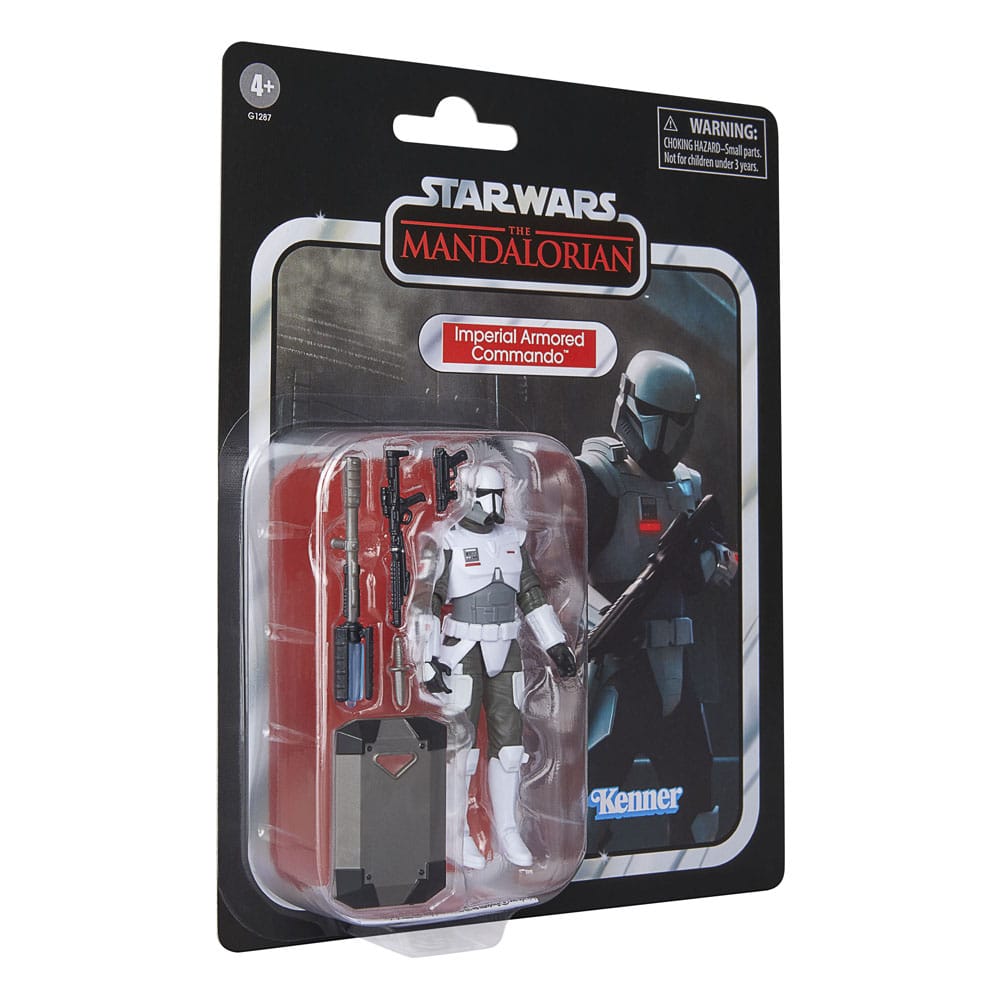 Star Wars: The Mandalorian Vintage Collection Action Figuur Imperial Armored Commando 10 cm