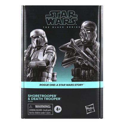 Star Wars: Rogue One Black Series-actiefiguur 2-pack Shoretrooper & Death Trooper 15 cm