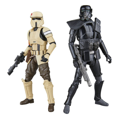 Star Wars: Rogue One Black Series-actiefiguur 2-pack Shoretrooper & Death Trooper 15 cm