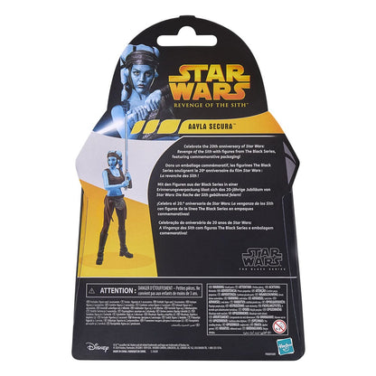 Star Wars Episode III Black Series Actie Figuur 20 -jarig jubileum Aayla Securea 15 cm