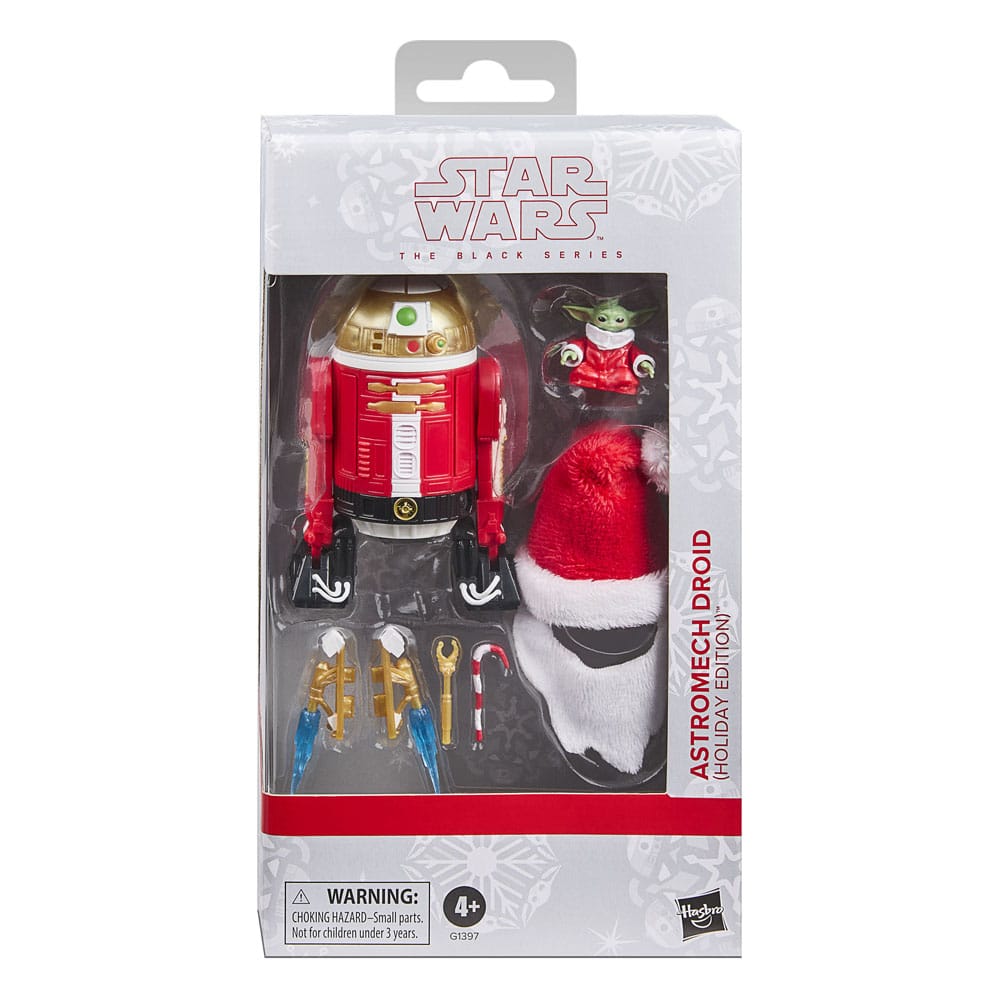 Star Wars Black Series-actiefiguur Astromech Droid (vakantieeditie) 15 cm