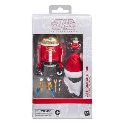 Star Wars Black Series-actiefiguur Astromech Droid (vakantieeditie) 15 cm