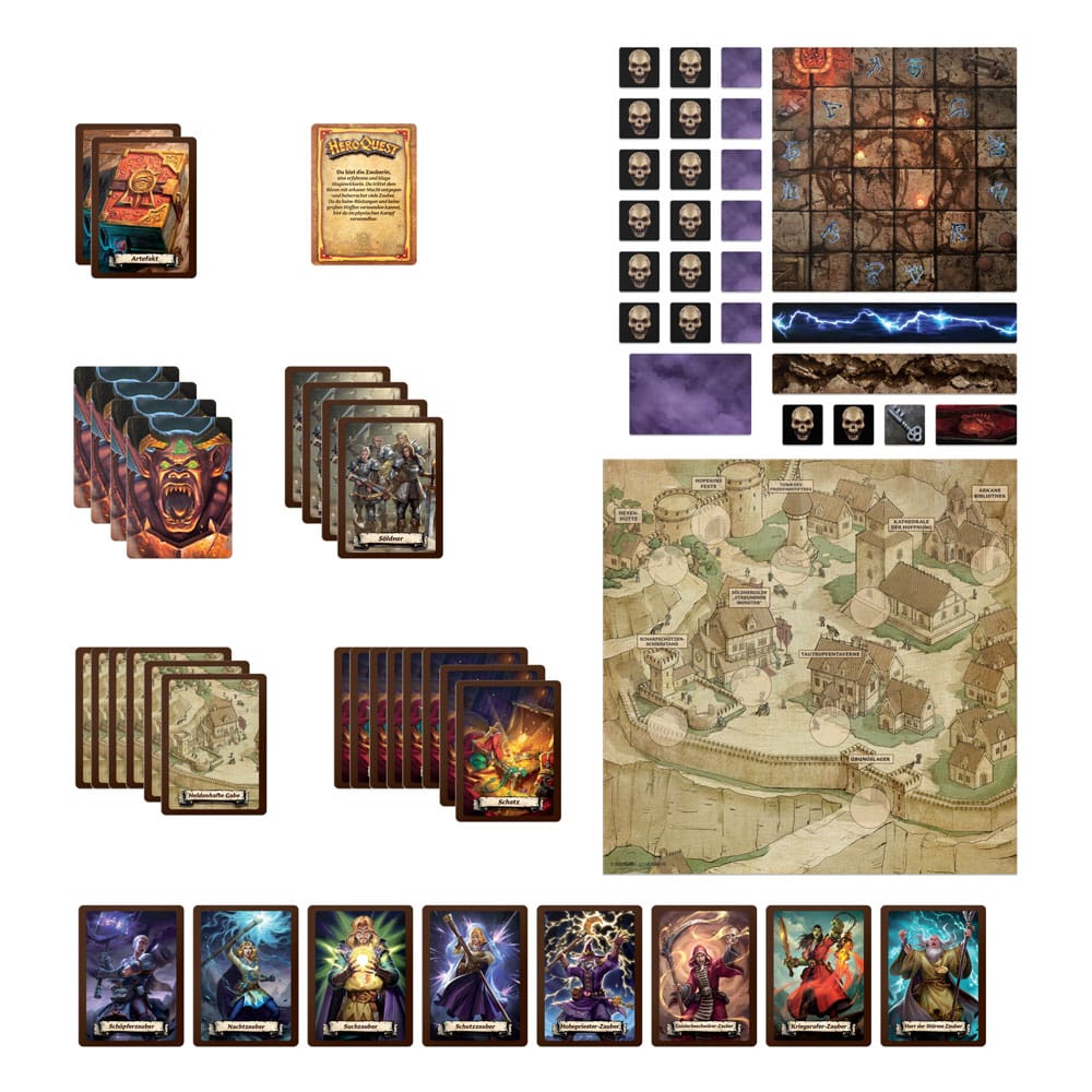 HeroQuest bordspeluitbreiding Morcars Magier Quest Pack *Duitse versie*