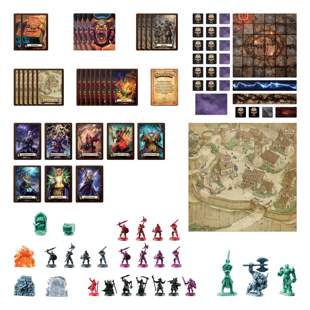 HeroQuest bordspeluitbreiding Morcars Magier Quest Pack *Duitse versie*