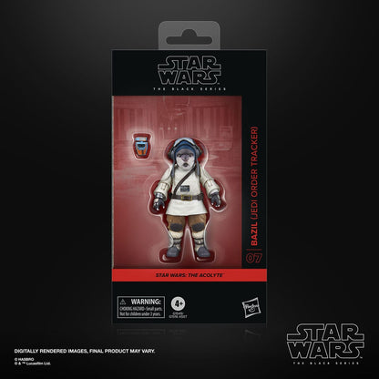 Star Wars: The Acolyte Black Series Action Figuur Bazil (Jedi Order Tracker) 10 cm
