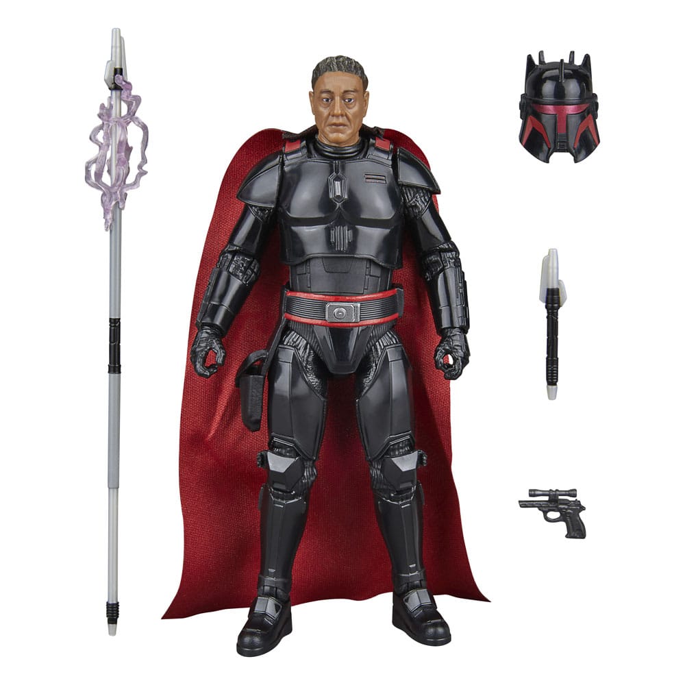 Star Wars: The Mandalorian Black Series Action Figuur Moff Gideon (Dark Trooper Armor) 15 cm