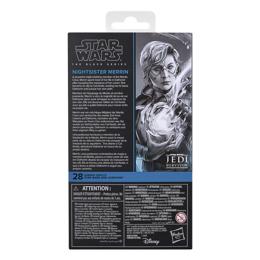 Star Wars Jedi: Survivor Black Series Action Figuur Nightsister Merrin 15 cm