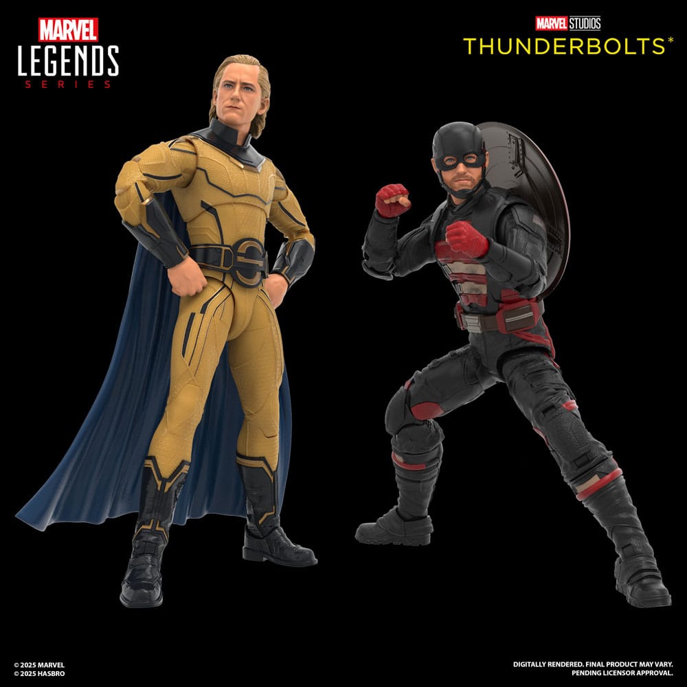 Thunderbolts Marvel Legends Actie Afbeelding 2-pack John F. Walker & Sentry 15 cm