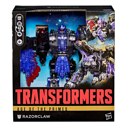 Transformers Age of the Primes Leader Class-actiefiguur Razorclaw 19 cm