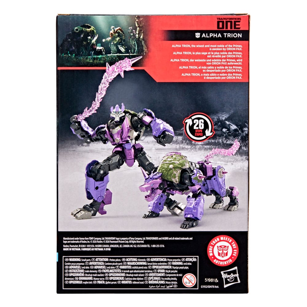 Transformers One Studio Series Voyager Class Actiefiguur Alpha Trion 16 cm