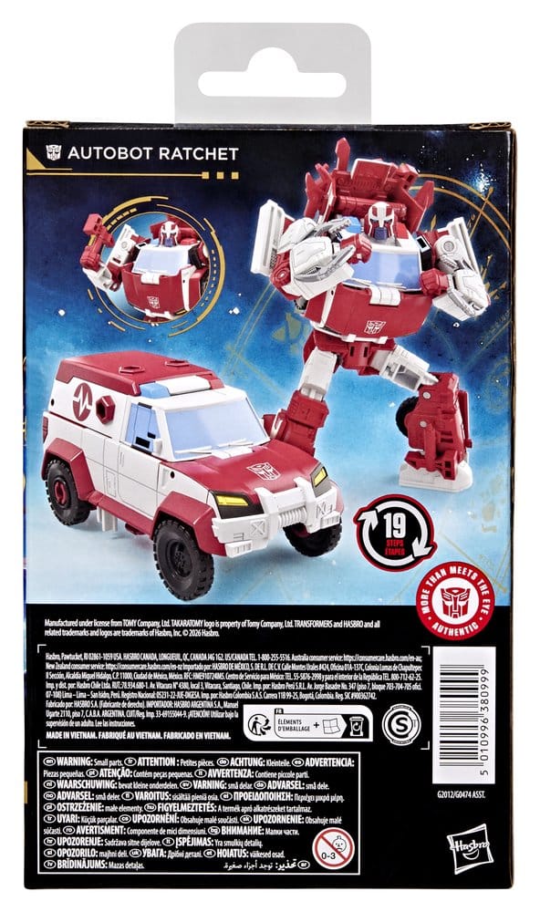 Transformers Age of the Primes Deluxe Class Action Figure Autobot Ratel 15 cm
