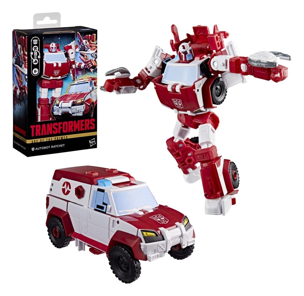 Transformers Age of the Primes Deluxe Class Action Figure Autobot Ratel 15 cm