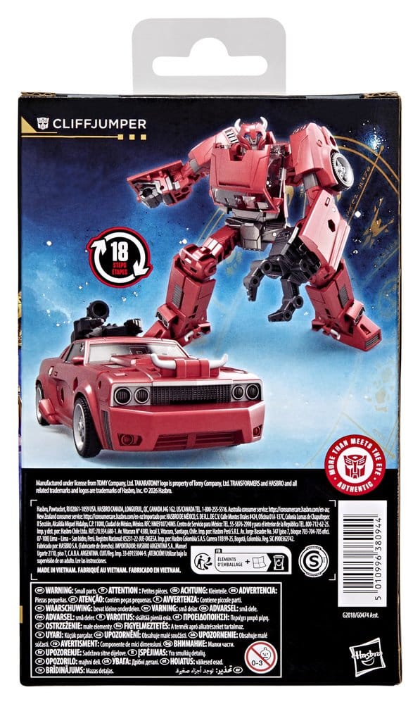 Transformers Age of the Primes Deluxe Class Actiefiguur Cliffjumper 13 cm