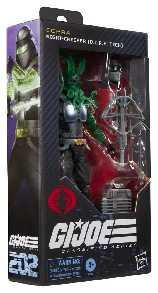 G.I. Joe Classified Series Actiefiguur #202 Night-Creeper (D.I.R.E. Tech) 15 cm