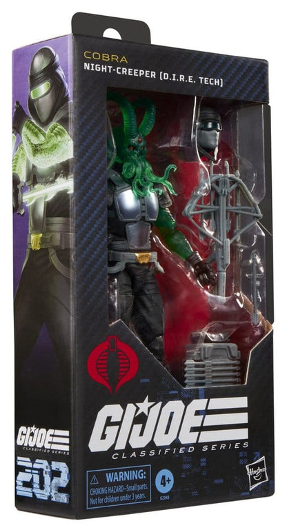 G.I. Joe Classified Series Actiefiguur #202 Night-Creeper (D.I.R.E. Tech) 15 cm