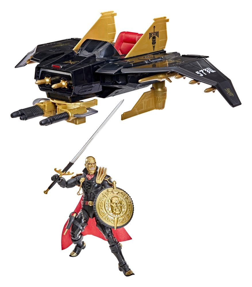 G.I. Joe Classified Series actiefiguur en voertuigset #203 Destro & Iron Grenadier Despoiler 15 cm
