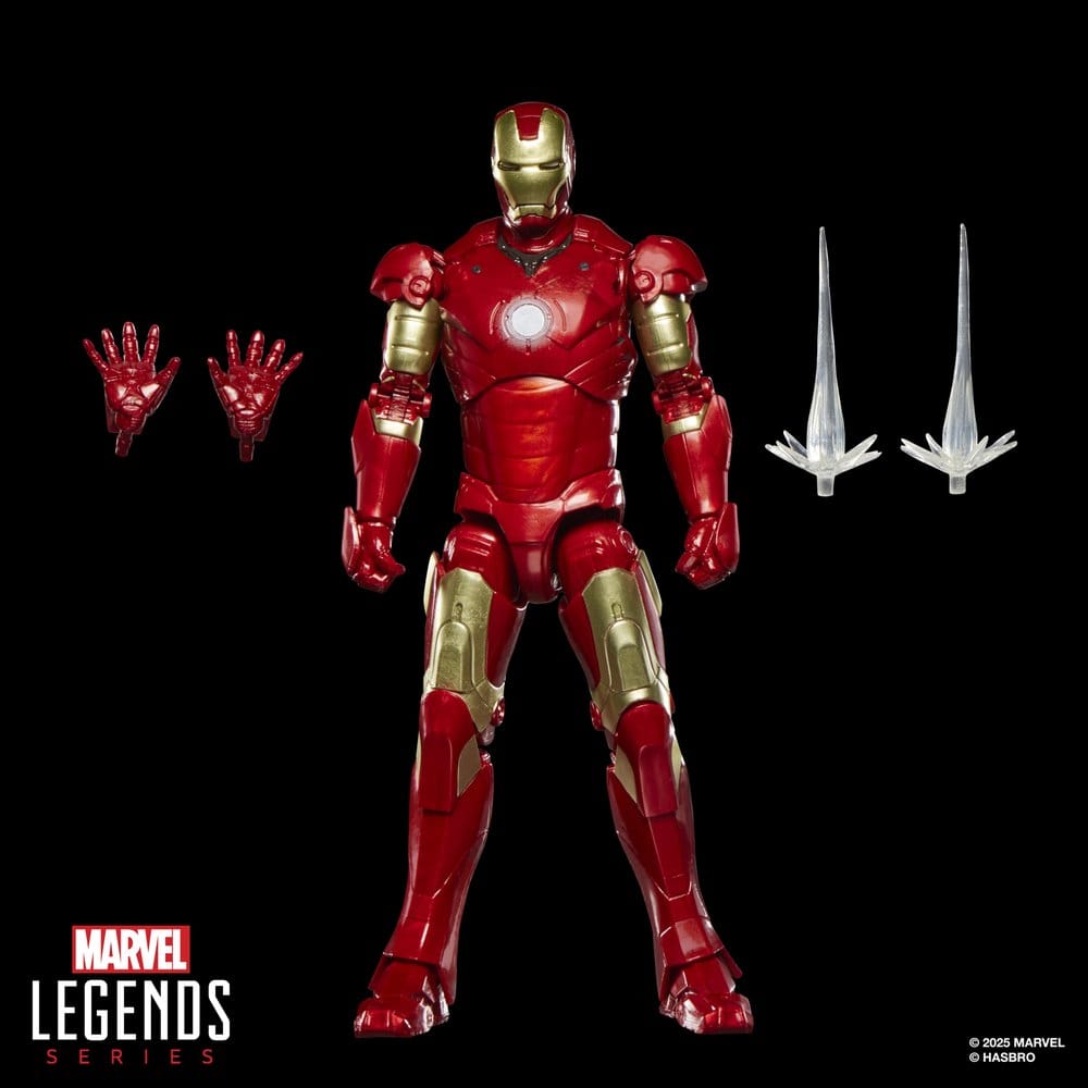 Iron Man Marvel Legends Series actiefiguur Iron Man Mark III 15 cm