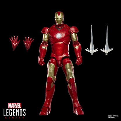 Iron Man Marvel Legends Series actiefiguur Iron Man Mark III 15 cm