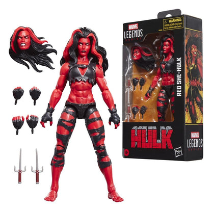 Hulk Marvel Legends Actiefiguur Rode She-Hulk 15 cm