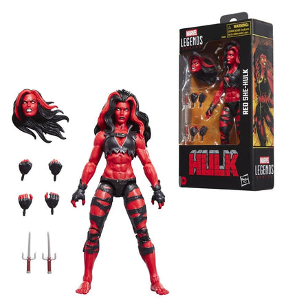 Hulk Marvel Legends Actiefiguur Rode She-Hulk 15 cm