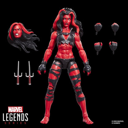 Hulk Marvel Legends Actiefiguur Rode She-Hulk 15 cm