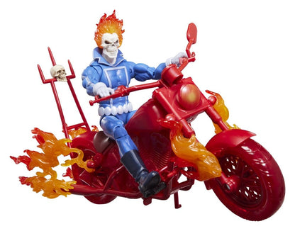 Ghost Rider Marvel Legends Actiefiguur Johnny Blaze met motorfiets 15 cm