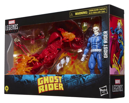 Ghost Rider Marvel Legends Actiefiguur Johnny Blaze met motorfiets 15 cm