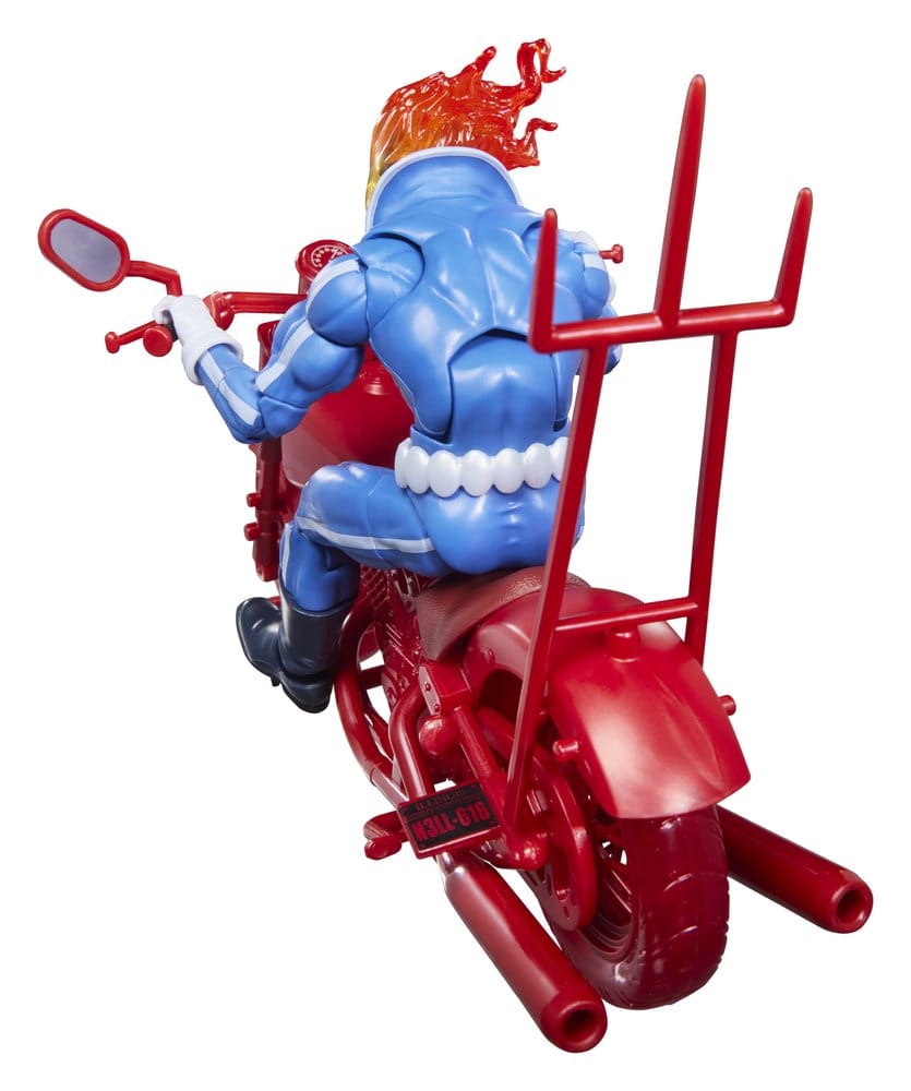 Ghost Rider Marvel Legends Actiefiguur Johnny Blaze met motorfiets 15 cm