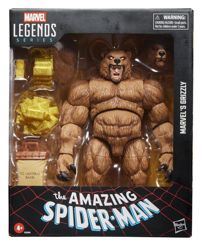 The Amazing Spider-Man Marvel Legends Actiefiguur Marvel's Grizzly 15 cm