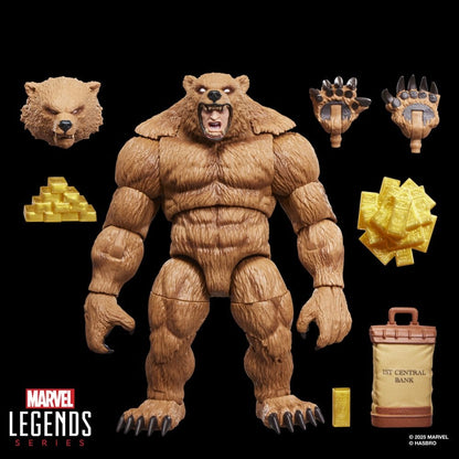 The Amazing Spider-Man Marvel Legends Actiefiguur Marvel's Grizzly 15 cm