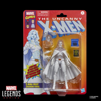 The Uncanny X-Men Marvel Legends actiefiguur Emma Frost (diamantvorm) 15 cm