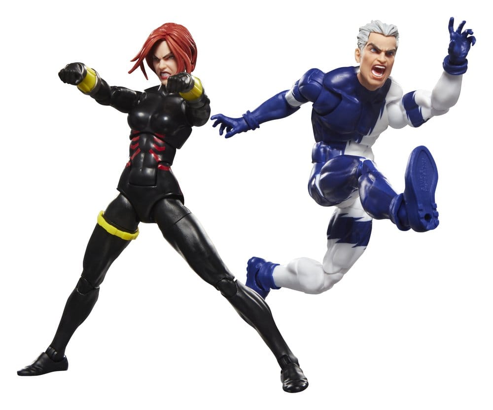 Avengers Marvel Legends Actiefiguren 2-Pack Black Widow & Quicksilver 15 cm