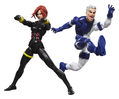 Avengers Marvel Legends Actiefiguren 2-Pack Black Widow & Quicksilver 15 cm