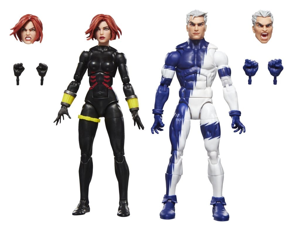 Avengers Marvel Legends Actiefiguren 2-Pack Black Widow & Quicksilver 15 cm