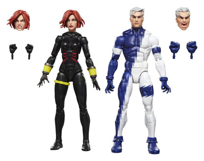 Avengers Marvel Legends Actiefiguren 2-Pack Black Widow & Quicksilver 15 cm