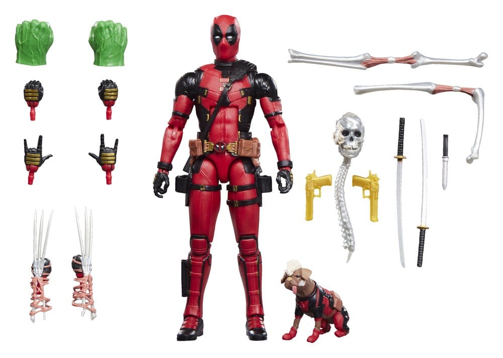 Deadpool & Wolverine Marvel Legends Actiefiguur Dogpool & Deadpool 15 cm