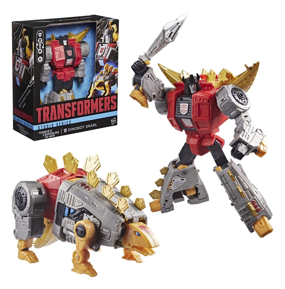 The Transformers: The Movie Studio Series Leader Class-actiefiguur Dinobot Snarl 20 cm