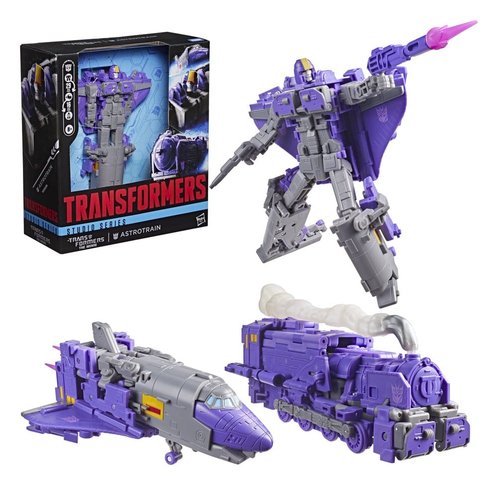 The Transformers: The Movie Studio Series Leader Class-actiefiguur Astrotrain 17 cm