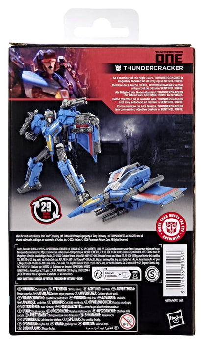 Transformers One Studio Series Deluxe Class Actiefiguur Thundercracker 13 cm