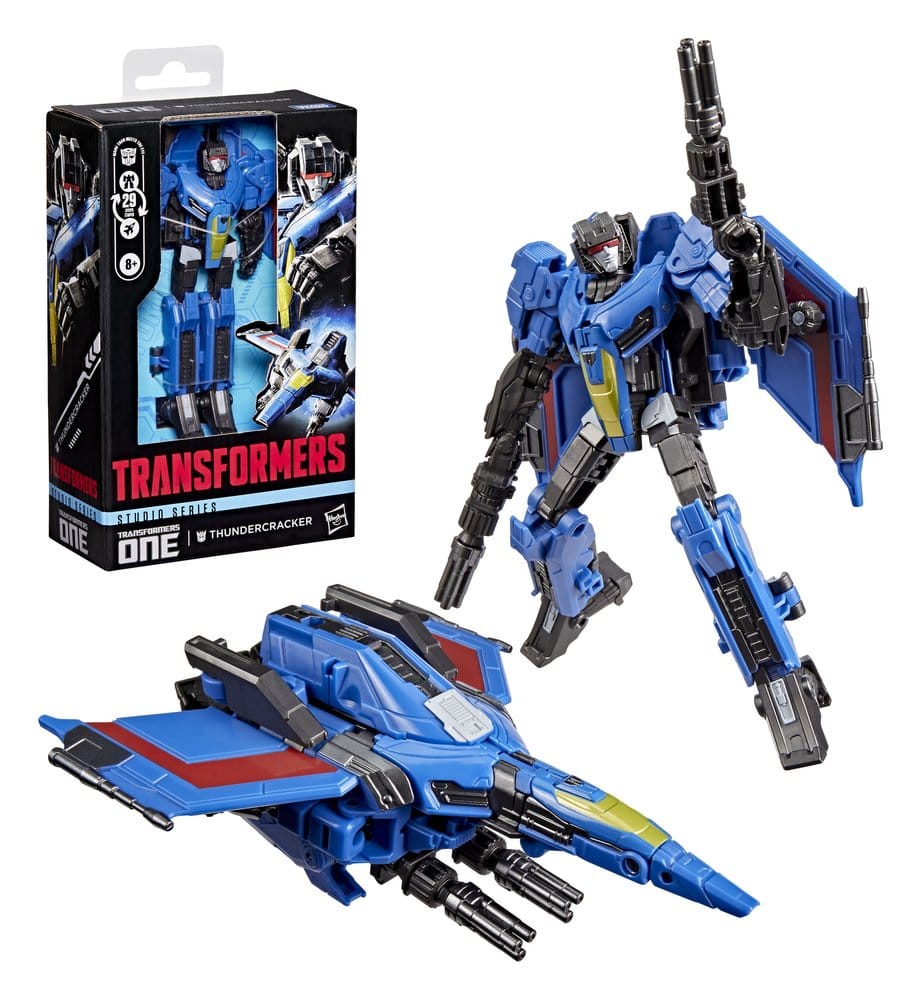 Transformers One Studio Series Deluxe Class Actiefiguur Thundercracker 13 cm