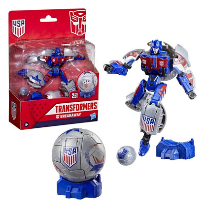 Transformers x US Soccer Federation-actiefiguur Breakaway 14 cm