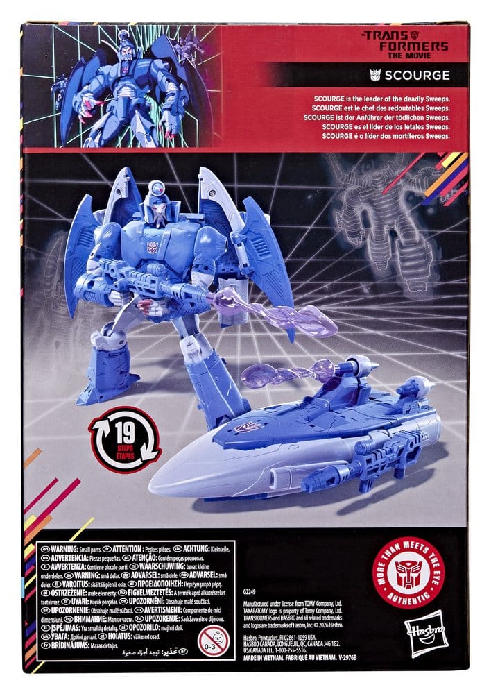 The Transformers: The Movie Studio Series Voyager Class-actiefiguur MTMTE-collectie: Scourge 17 cm
