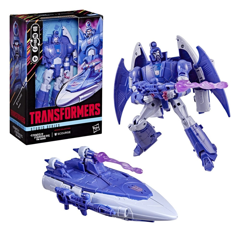 The Transformers: The Movie Studio Series Voyager Class-actiefiguur MTMTE-collectie: Scourge 17 cm