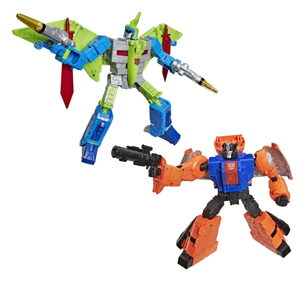 Transformers Age of the Primes Leader Class-actiefiguur 2-pack G2 G2 Dinobot Swoop & G2 Dinobot Sludge 19 cm
