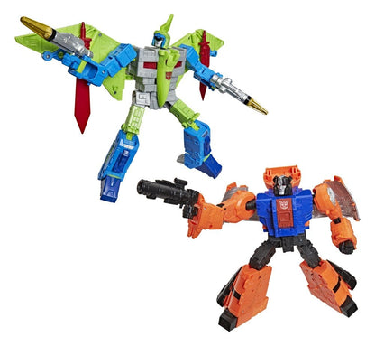 Transformers Age of the Primes Leader Class-actiefiguur 2-pack G2 G2 Dinobot Swoop & G2 Dinobot Sludge 19 cm
